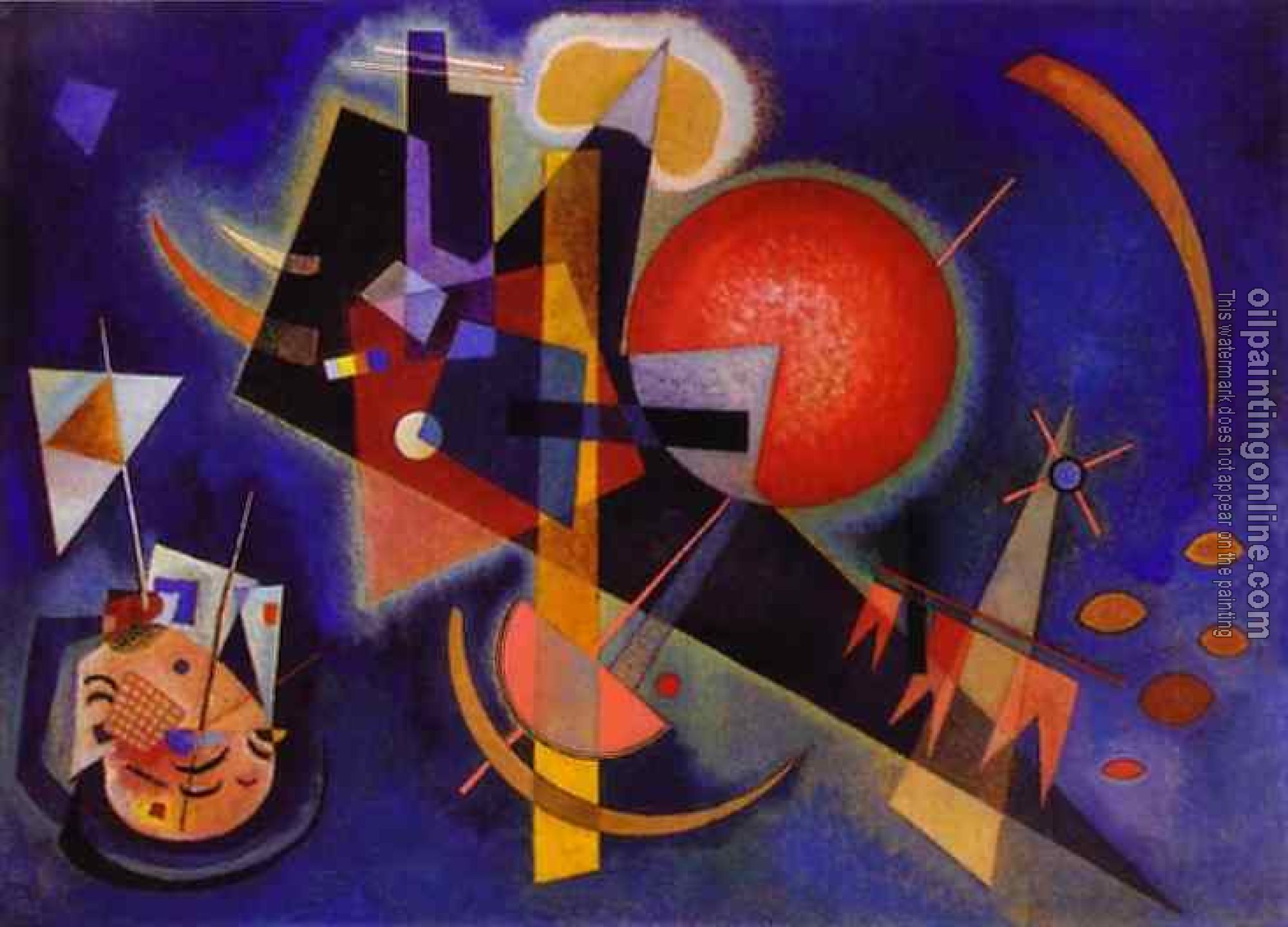 Kandinsky, Wassily - In Blue